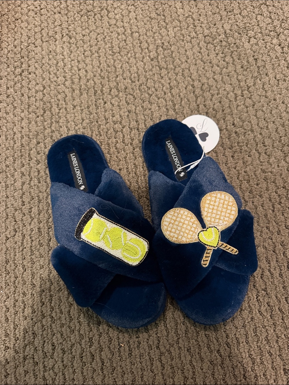 Laines London Brand new tennis slippers